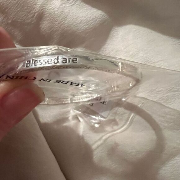 Bundle Sale 3 for $15 | Stackable Religious Stretch Bracelet Matthew 5:5 - Picture 6 of 11